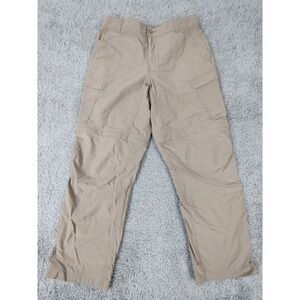 REI Co Op Pants Men's 34X30 (Act 32x28)‎ Beige Convertible Cargo Hiking 150401